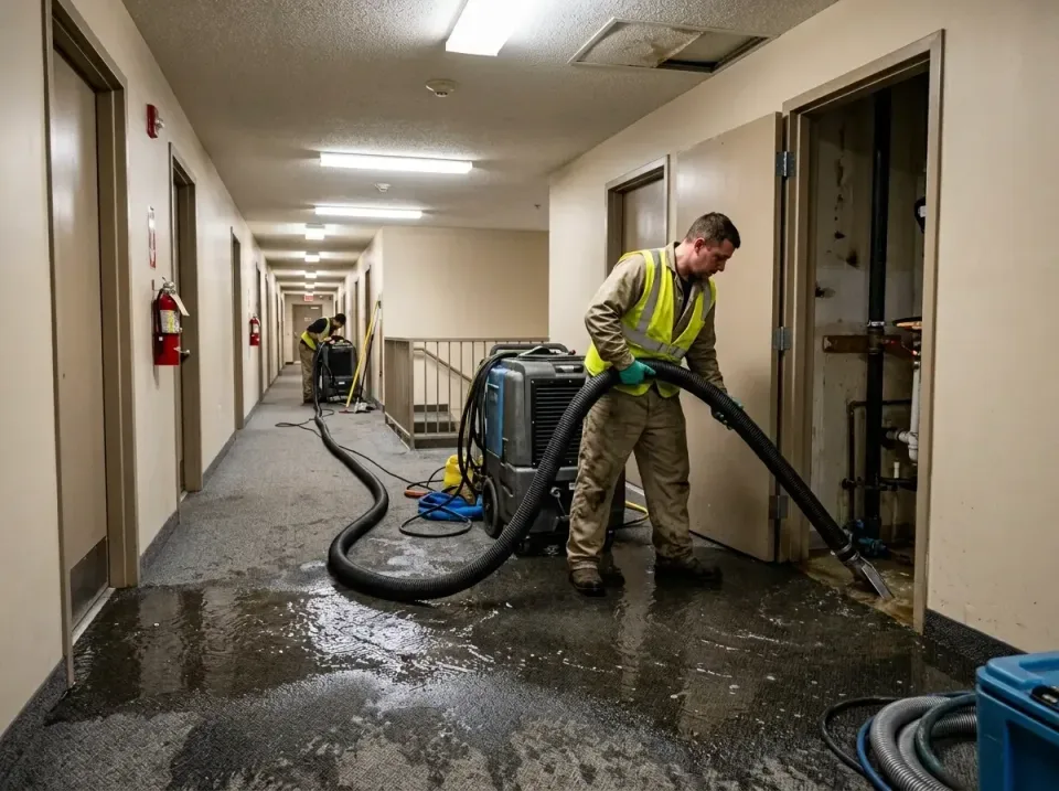 multi-unit-apartment-hallway-f-005 — frequently asked questions, Emergency Burst Pipe Water Extraction & Removal in Maricopa…